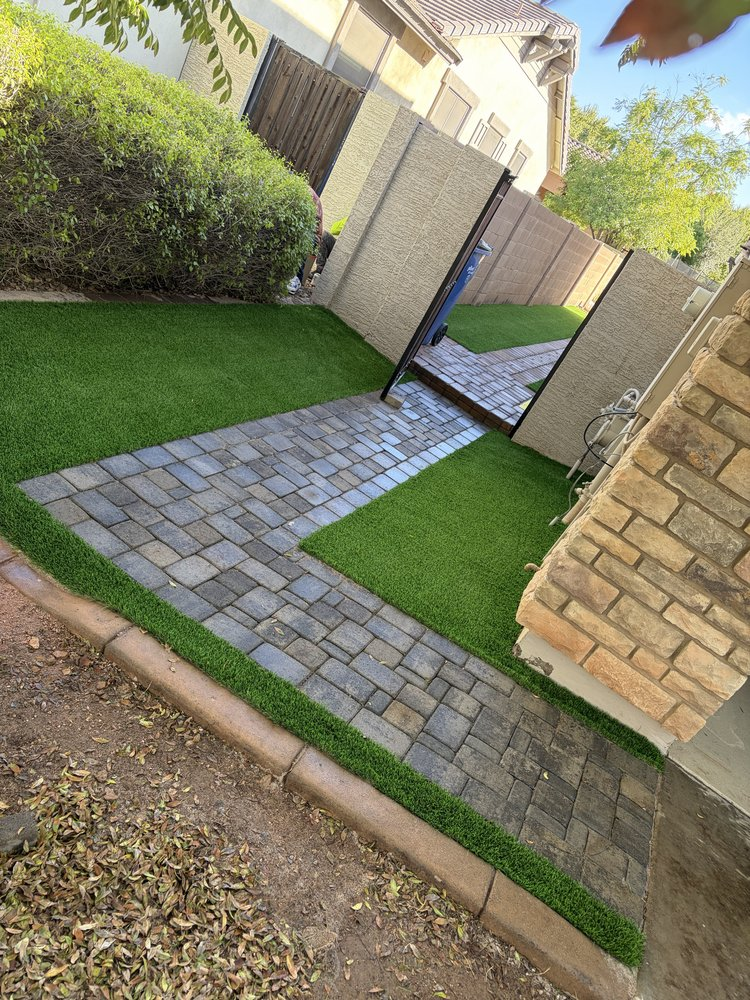 Paver Walkway